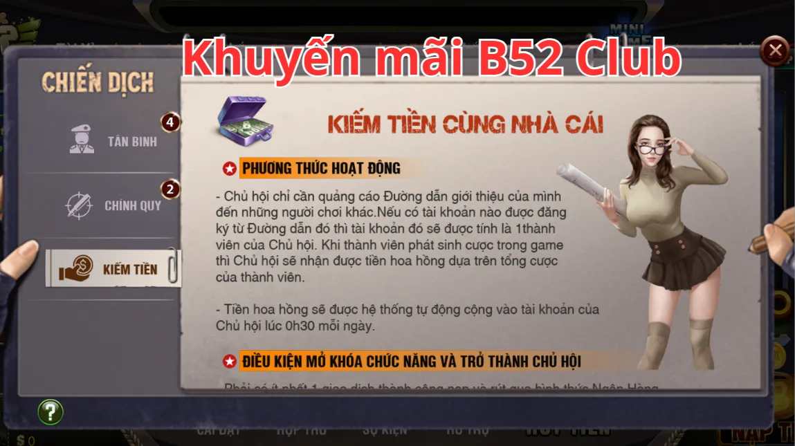 Quy định về khuyến mãi B52 Club Quy định về khuyến mãi B52 Club
