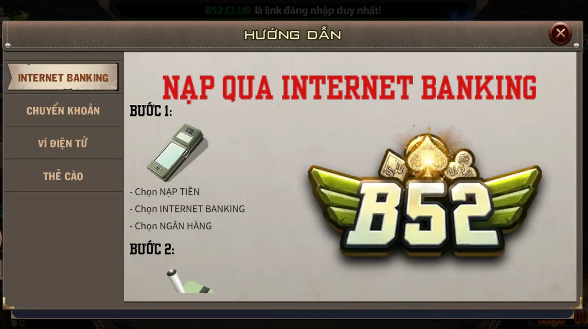 Các quy định cần lưu ý khi nạp tiền B52 Club Các quy định cần lưu ý khi nạp tiền B52 Club